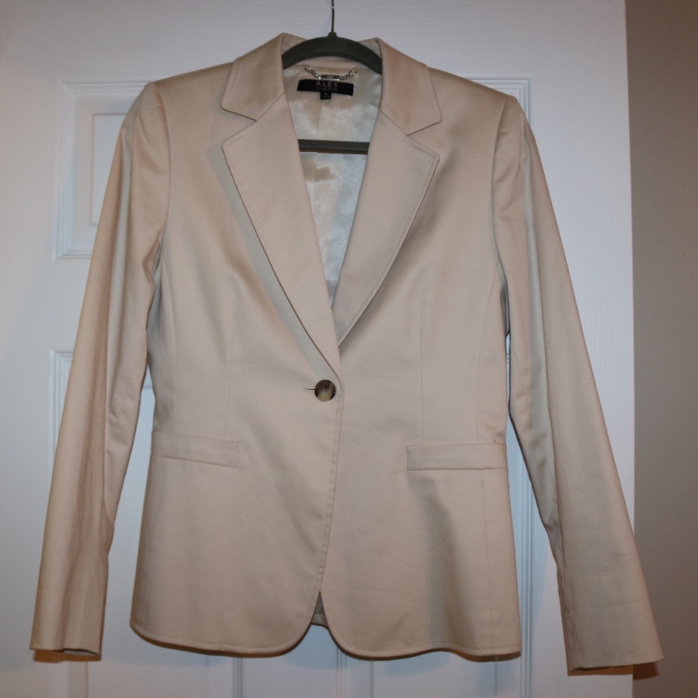 Alex Marie Cream Blazer